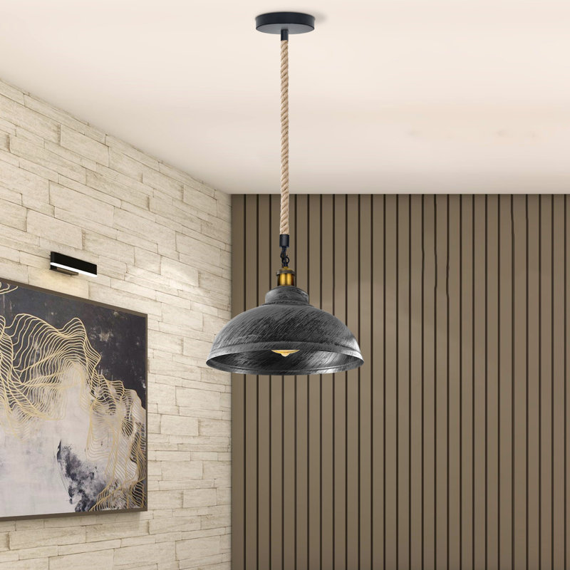 Manston 1 - Light Pendant, Brushed Silver