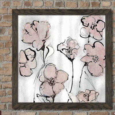 " Wildflowers I " Acrylic Print