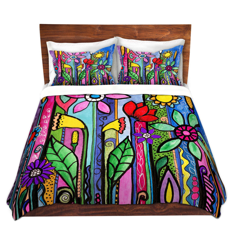 Ensemble de housse de couette rhapsody, 1 housse de couette grand + 2 taies standards