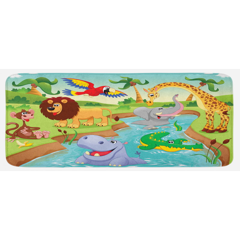 Tapis de cuisine children