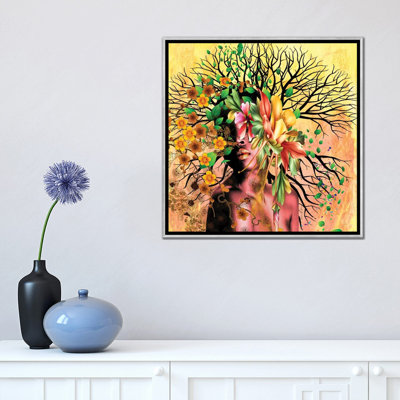 " Women In Bloom - I Create Life " by Yvonne Coleman Burney