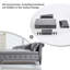 Chaise longue de rangement en velours Eastham-1395053786-1395031065
