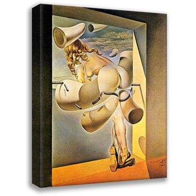 Virgin Auto Sodomized by Salvador Dali Gallery Wrapped Canvas