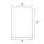 Abat-jour tambour en tissu 8 po