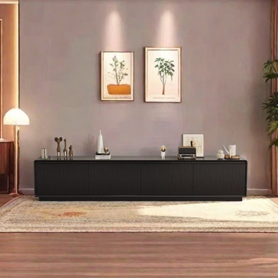 Modern minimalist grid design sense TV cabinet by LIZIYE