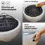 Arthurine Round Polyresin Smokeless Fire Pit