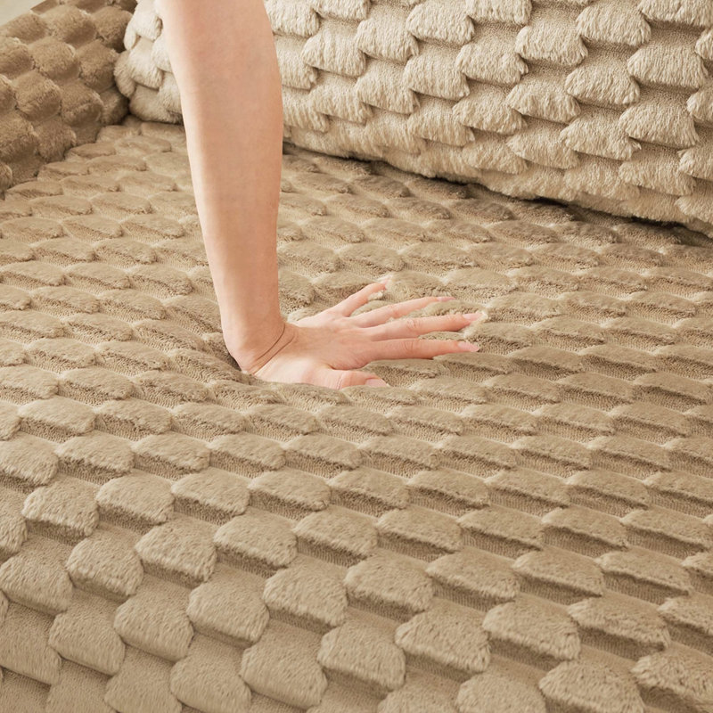 Canapé modulaire Boneless, Tissu chameau clair
