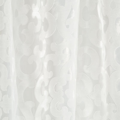 Tissu de rideau transparent