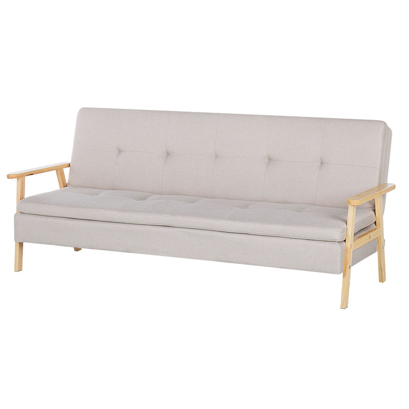 Avayiah 3 Seater Sleeper, Beige