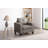 Vegas W Polyester Armchair, Modern Club Chair-34182024