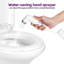 Toilette allongée une pièce (siège inclus)