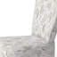 Chaise d'appoint moderne - Fauteuil en velours gris à motif cachemire floral-539690305