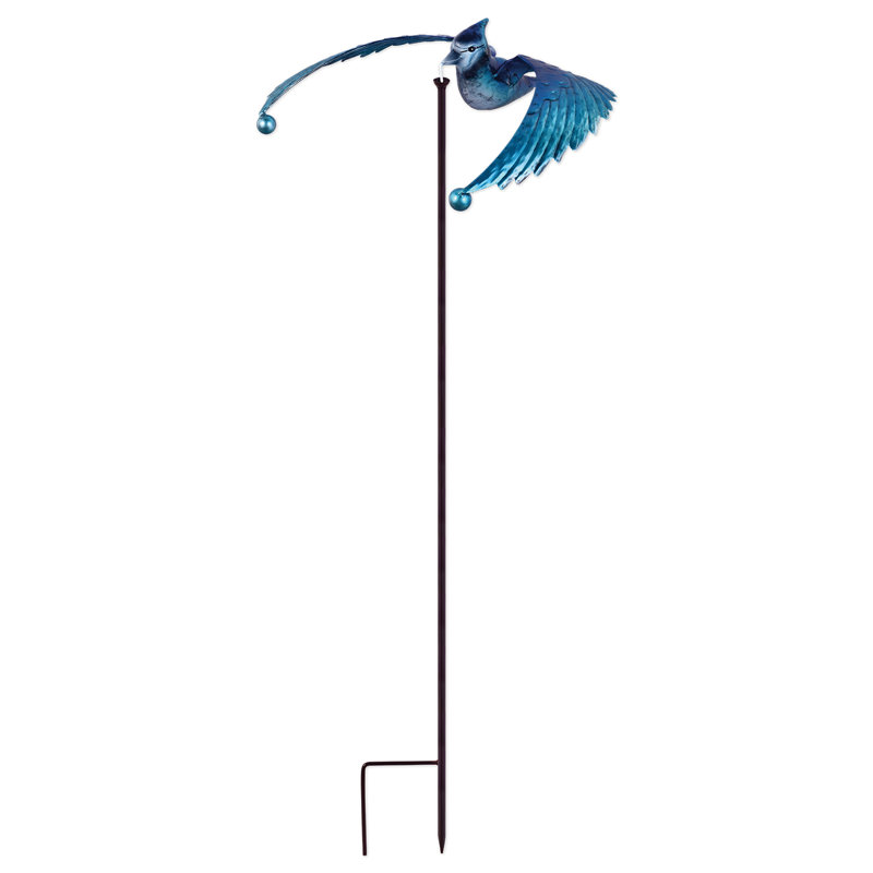 Piquet de jardin Dikili Jay, Bleu sarcelle