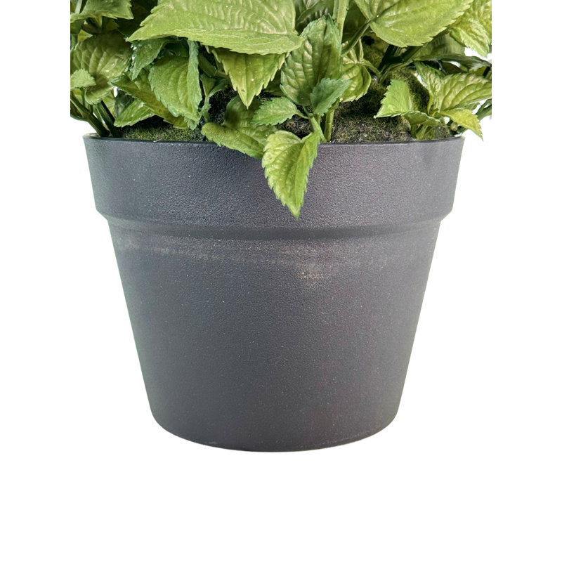 Artificial Lavender In Plastic Pot 23 Inch, White