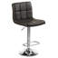 Tricia Swivel Upholstered Adjustable Height Bar Stool