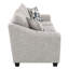 Light Grey 2-Piece Boucle Upholstered Sofa Set
