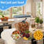 Contenant alimentaire 17,54 "H 8 gallons (bleu)