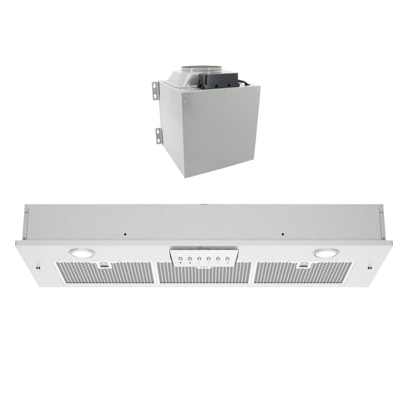 Awoco 36" Stainless Steel 1000 CFM Ducted (Vented) Insert Range Hood with Mesh Filter