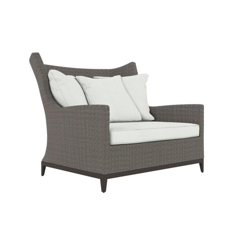 Captiva Patio Chair with Cushions, Cream Linen 6025-002