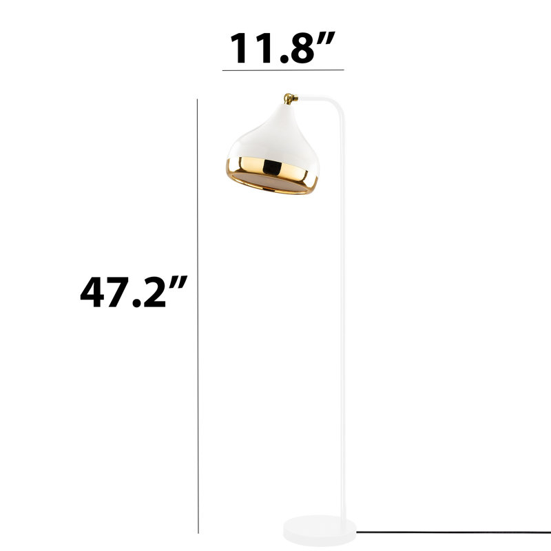 Dominiks 47'' Metal Task Floor Lamp