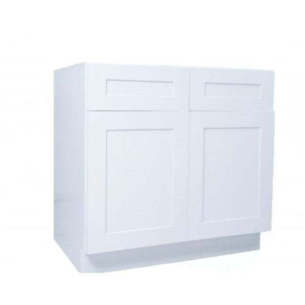 Steel Base Cabinet, 36 Wide x 32.5 Tall x 22 Deep, 4 Drawers