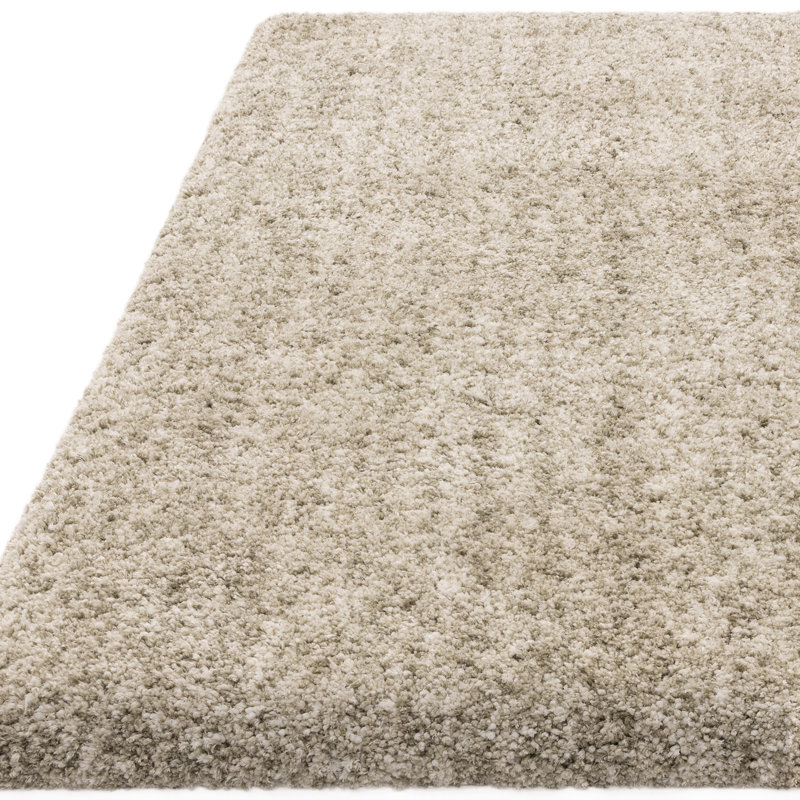 Gurjivan Shaggy Sage Rug, Rectangle 200 x 290cm