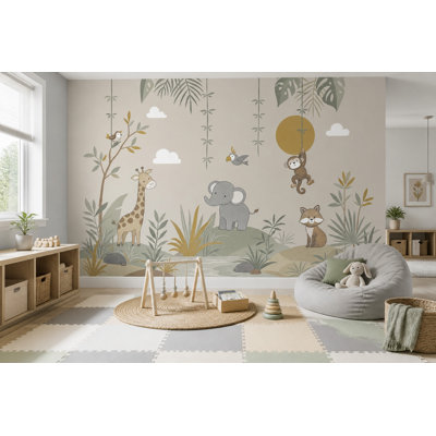 Papier peint Jungle Safari
