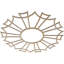 Médaillon de plafond en bois Augustus-63412095-63412100