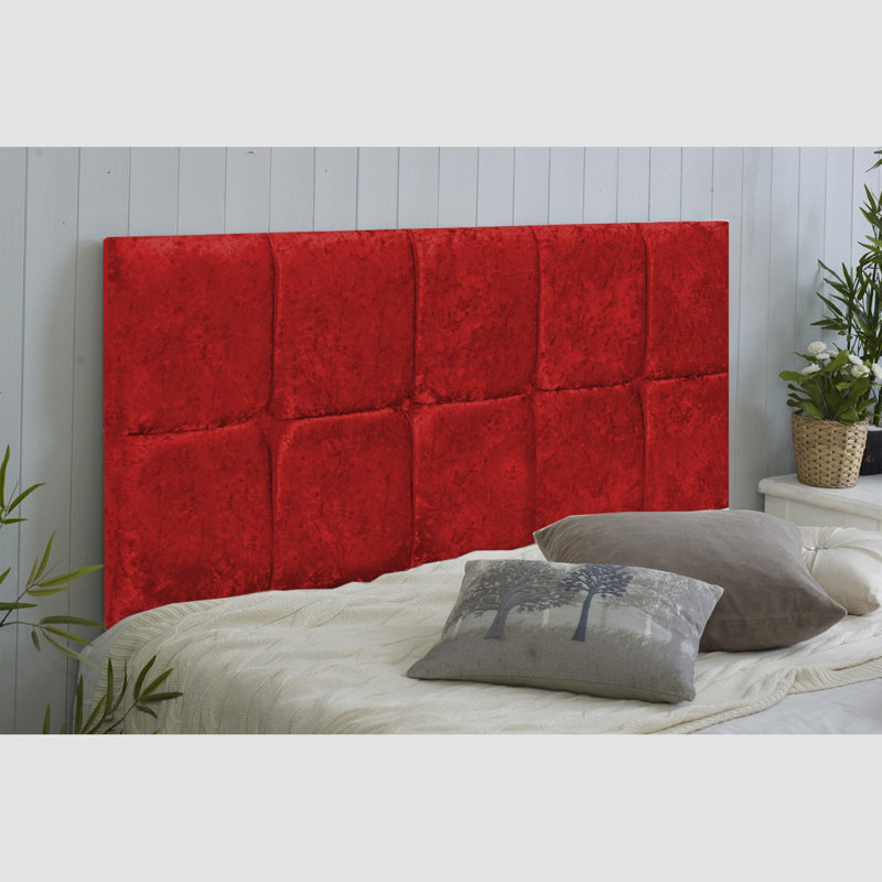 Shearer Upholstered Headboard, Small Single (2'6), Cream Velvet