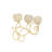 13'' H Tabletop Candelabra