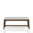 Backless Upholstered Dining Bench