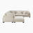 Brinsley 6-Piece 135" L-Shaped Modern Corduroy Modular Sectional with Pocket Coils-948857228