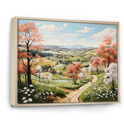 " Countryside Early Spring Landscape IV "