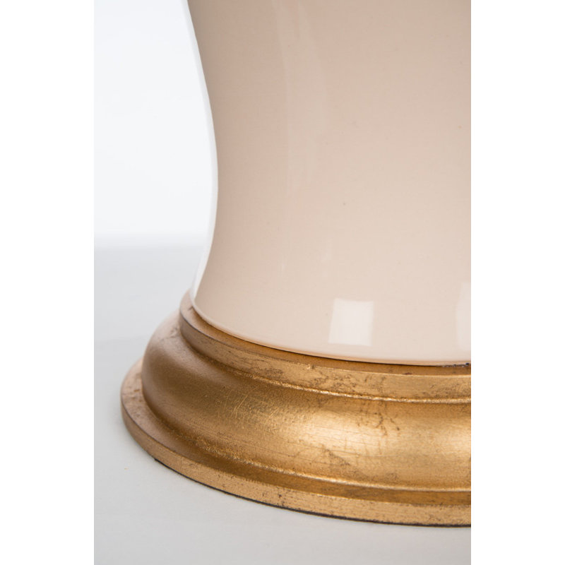 Amelie Table Lamp, Pale Pink