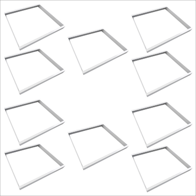 2' x 2' Panel Light Surface Mount Kits, 50mm thickness
