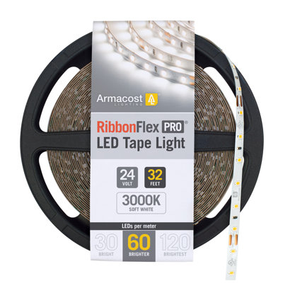 RibbonFlex Pro, 24V, 3000K, 60LEDs/M, IP20, 10M