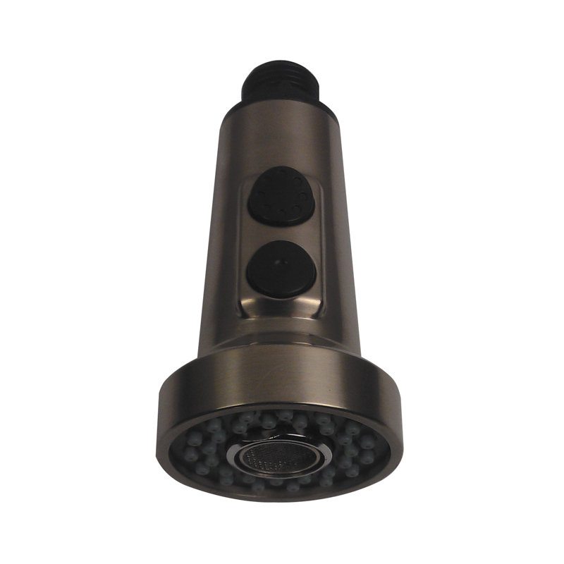 Kingston Brass Made To Match 2-Function Stream Flow and Full-Spray Pull-Down Sprayer, Brushed Nickel