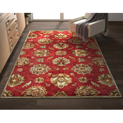 Blarwood Oriental Handmade Tufted Wool Area Rug