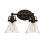 Éclairage pour meuble-lavabo à intensité variable 2 lumières Critchfield
