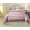 Ensemble de housse de couette en flanelle de coton 180 GSM Pointehaven-lit simple/simple TG, flocon de neige