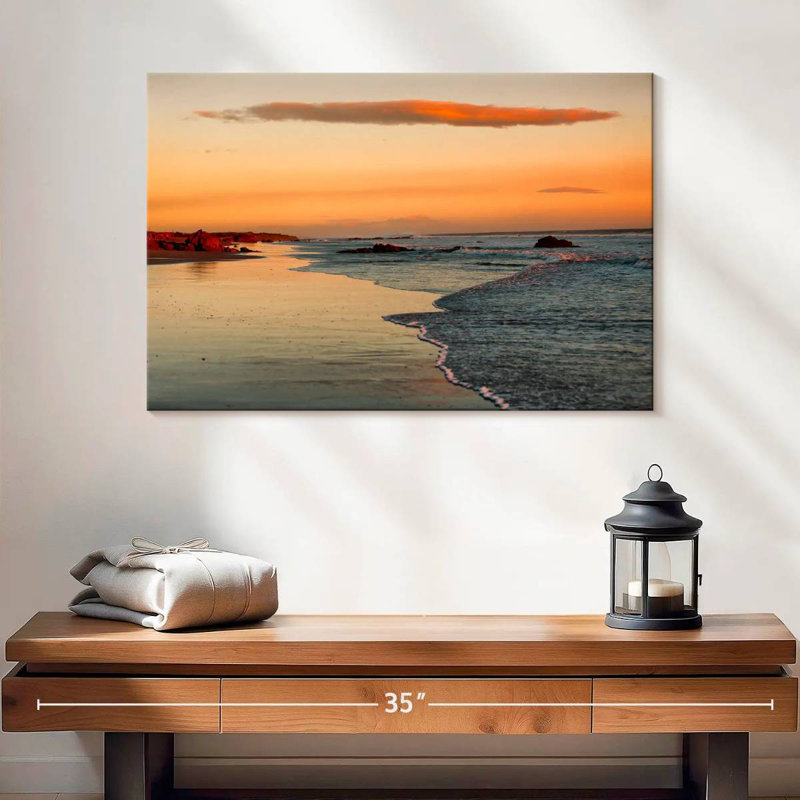 Leon Gillard Sunset, 16" H x 24" W