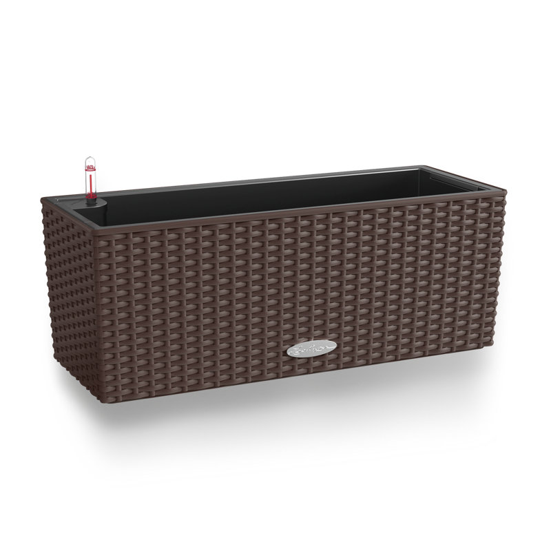 Balconera Window Box Planter, Mocha, 19 cm H x 50 cm W x 19 cm D