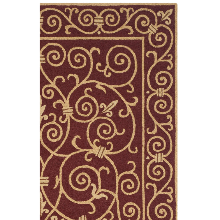 Brayton Hand Hooked Wool Pile Oriental Rug