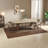 Oval Rock Slab Solid Wood Dining Table-1059600731