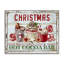 Giclée encadrée festive chocolat chaud gris par Creatif Belle-540962842-540962846
