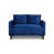 Tissu bleu sélectionné