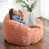 Orange Faux Fur