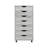 Garysburg 7-Drawer Office Storage File Cabinet on Wheels, Desk Filing Drawer Unit