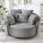 360° Swivel Chair Accent Barrel Chair-1510685233
