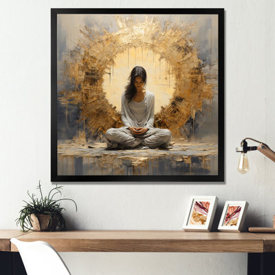 " Zen Meditation Position III " Print